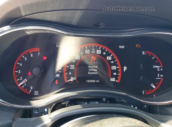 1C4SDJCT6GC394685 2016 DODGE DURANGO Black Սարքավորումների վահանակի տեսք