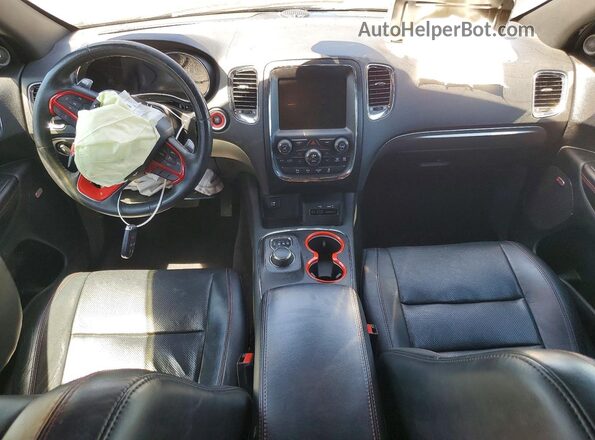 1C4SDJCT6GC394685 2016 DODGE DURANGO Black Առջևի վահանակի տեսք