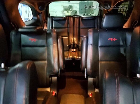 1C4SDJCT6HC747881 2017 DODGE DURANGO Black Rear seats view
