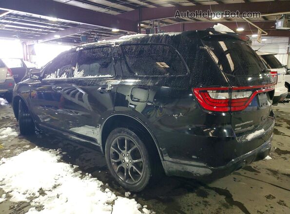 1C4SDJCT6HC747881 2017 DODGE DURANGO Black Rear left