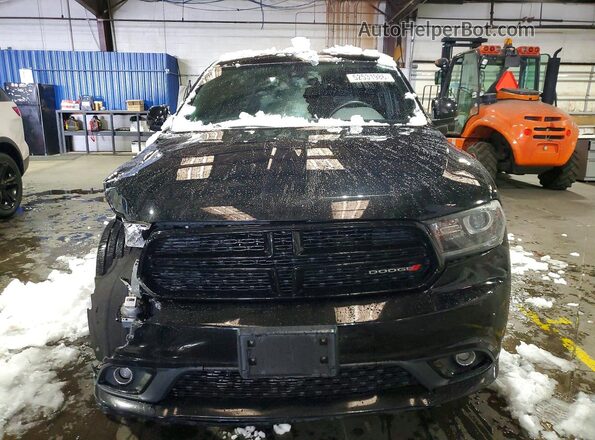 1C4SDJCT6HC747881 2017 DODGE DURANGO Black Front view