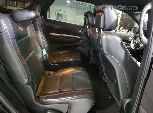 1C4SDJCT6HC747881 2017 DODGE DURANGO Black Rear interior view