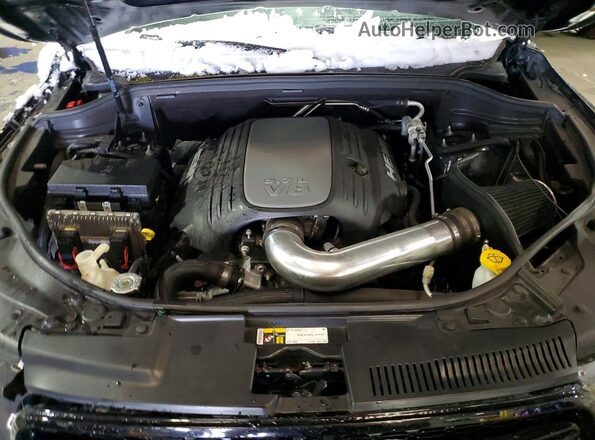 1C4SDJCT6HC747881 2017 DODGE DURANGO Black Engine compartment view