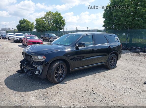 1C4SDJCT6HC879216 2017 DODGE DURANGO Black Przód lewy