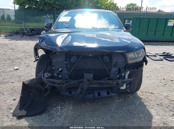1C4SDJCT6HC879216 2017 DODGE DURANGO Black Widok z przodu