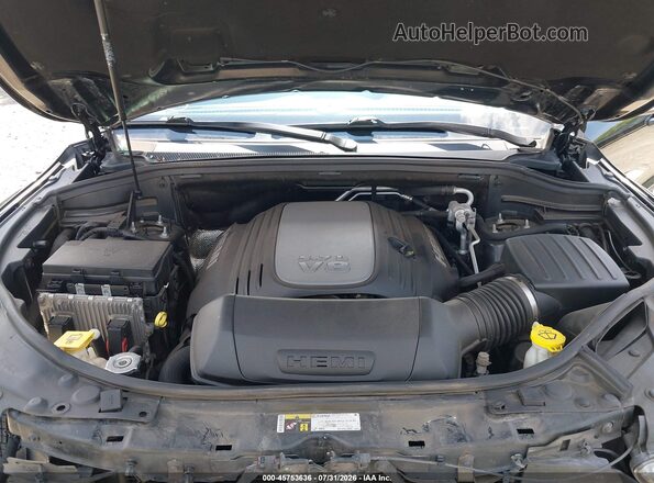 1C4SDJCT6HC879216 2017 DODGE DURANGO Black Widok z tyłu