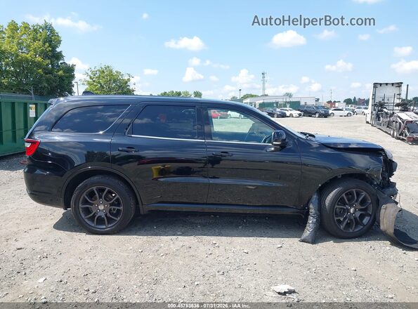 1C4SDJCT6HC879216 2017 DODGE DURANGO Black Widok wnętrza 360 stopni