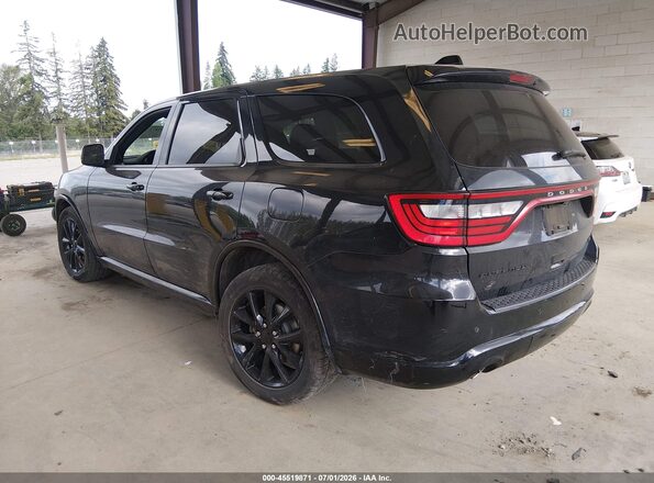 1C4SDJCT6JC345381 2018 DODGE DURANGO Черный Задняя левая четверть