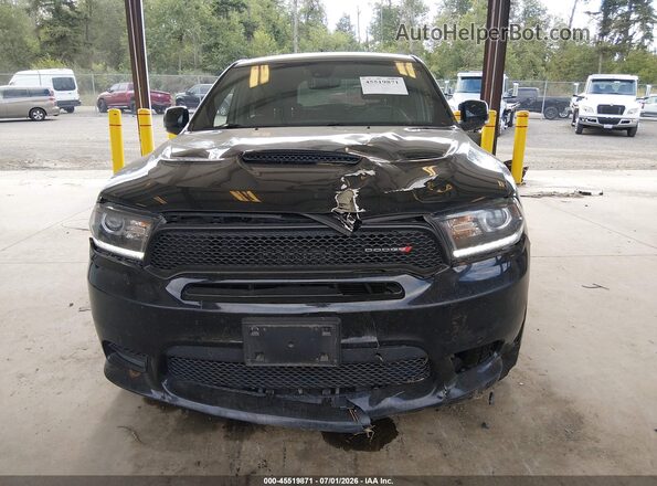 1C4SDJCT6JC345381 2018 DODGE DURANGO Черный Вид щитка приборов