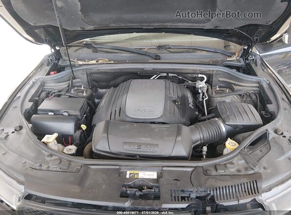 1C4SDJCT6JC345381 2018 DODGE DURANGO Черный Вид сзади