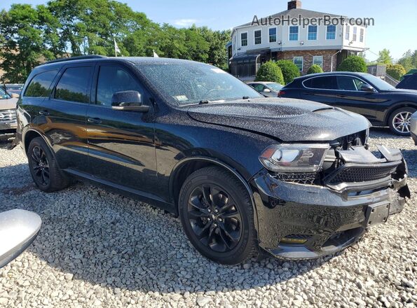 1C4SDJCT6LC146897 2020 DODGE DURANGO Black Przód prawy
