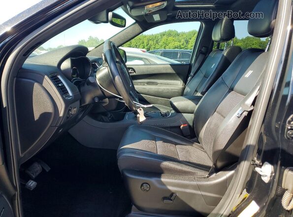 1C4SDJCT6LC146897 2020 DODGE DURANGO Black Widok wnętrza z przodu