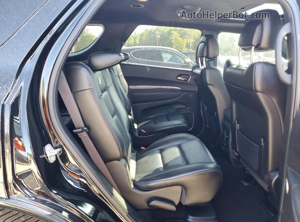 1C4SDJCT6LC146897 2020 DODGE DURANGO Black Widok wnętrza z tyłu