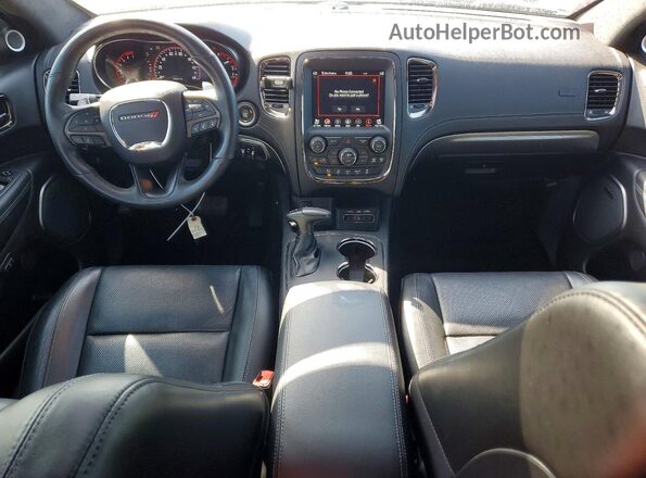 1C4SDJCT6LC146897 2020 DODGE DURANGO Black Widok deski rozdzielczej