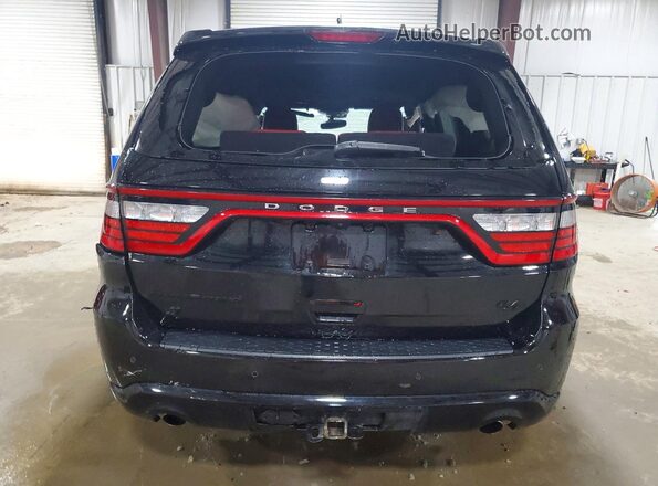 1C4SDJCT6LC309628 2020 DODGE DURANGO Black Հետևի տեսք