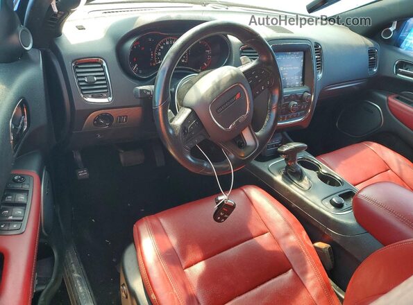 1C4SDJCT6LC309628 2020 DODGE DURANGO Black Առջևի վահանակի տեսք