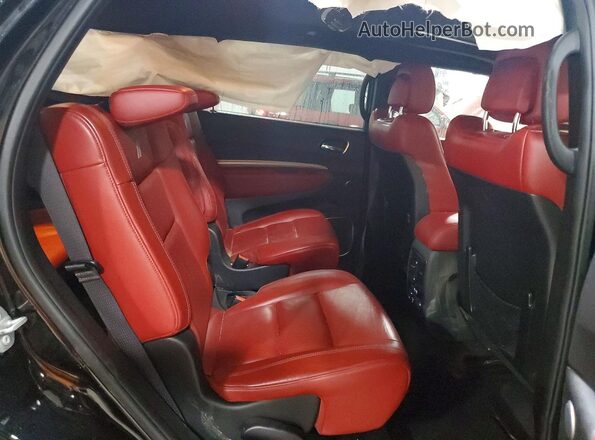 1C4SDJCT6LC309628 2020 DODGE DURANGO Black Սալոնի հետևի տեսք