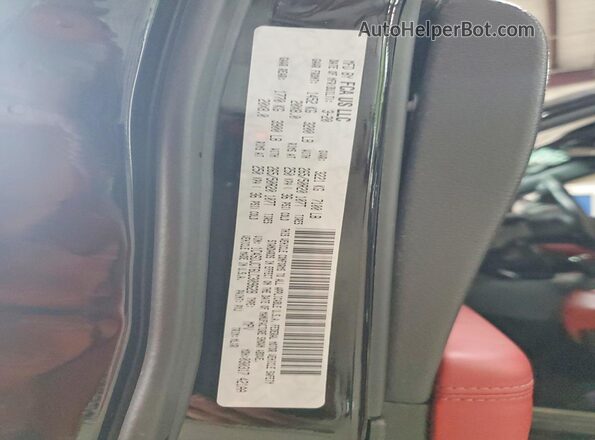 1C4SDJCT6LC309628 2020 DODGE DURANGO Black Սալոնի 360 աստիճան տեսք