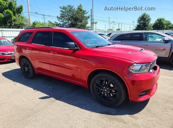 1C4SDJCT6LC413214 2020 DODGE DURANGO Red წინა მარჯვენა