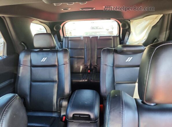 1C4SDJCT6LC413214 2020 DODGE DURANGO Red უკანა სავარძლების ხედი