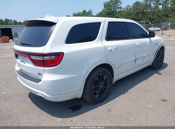 1C4SDJCT6MC572252 2021 DODGE DURANGO White Հետևի աջ