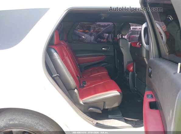 1C4SDJCT6MC572252 2021 DODGE DURANGO White VIN կոդի պիտակի տեսք