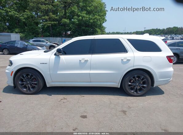 1C4SDJCT6MC572252 2021 DODGE DURANGO White Սալոնի 360 աստիճան տեսք