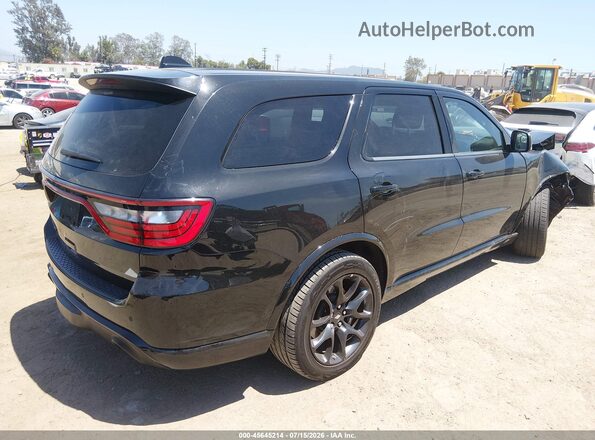 1C4SDJCT6NC222394 2022 DODGE DURANGO Black უკანა მარჯვენა