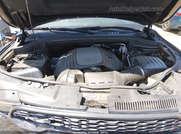 1C4SDJCT6NC222394 2022 DODGE DURANGO Black უკანა ხედი