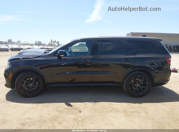 1C4SDJCT6NC222394 2022 DODGE DURANGO Black უკანა სალონის ხედი