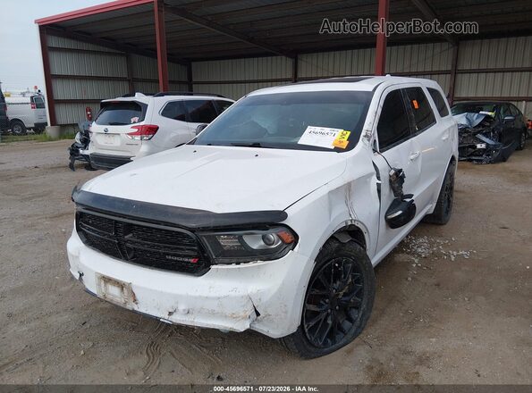 1C4SDJCT7GC403362 2016 DODGE DURANGO White Vista tres cuartos delantera izquierda