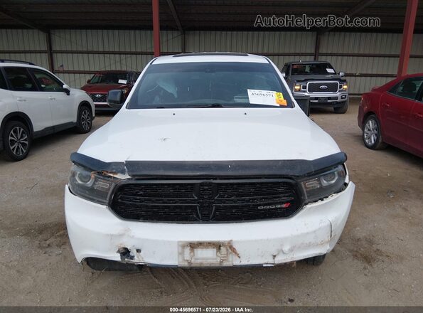 1C4SDJCT7GC403362 2016 DODGE DURANGO White Vista del cuadro de instrumentos