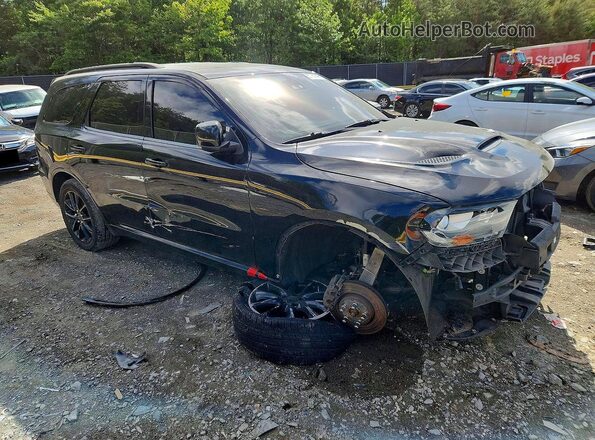 1C4SDJCT7JC415387 2018 DODGE DURANGO Black Front right