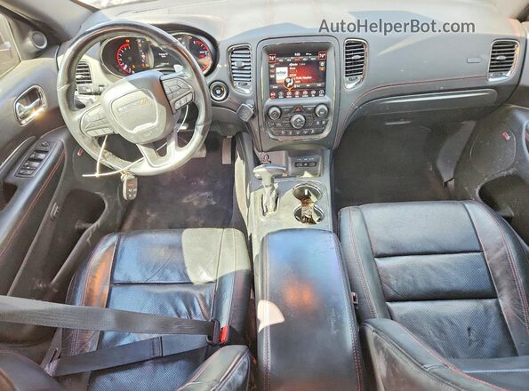 1C4SDJCT7JC415387 2018 DODGE DURANGO Black Dashboard view