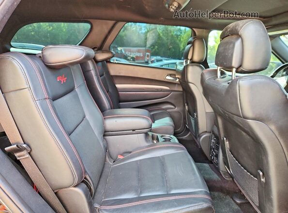 1C4SDJCT7JC415387 2018 DODGE DURANGO Black Rear interior view