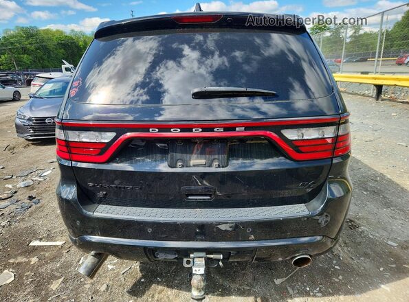 1C4SDJCT7JC415387 2018 DODGE DURANGO Black Rear view