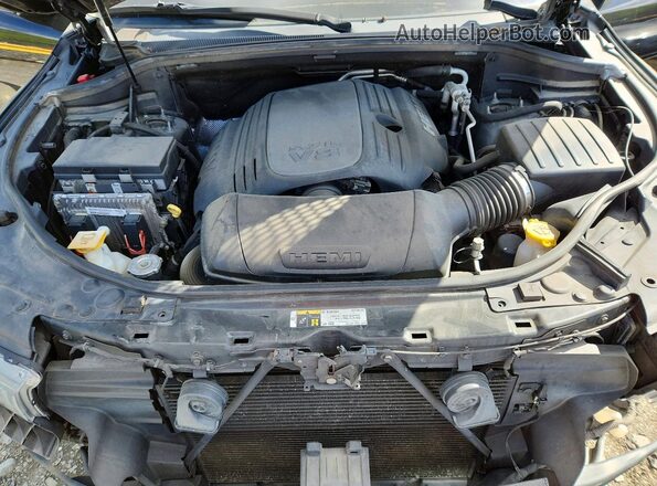 1C4SDJCT7JC415387 2018 DODGE DURANGO Black Engine compartment view
