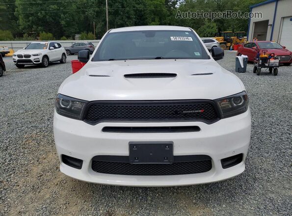 1C4SDJCT7LC142521 2020 DODGE DURANGO Белый Вид спереди