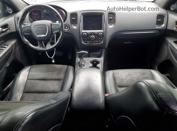 1C4SDJCT7LC142521 2020 DODGE DURANGO Белый Вид панели приборов