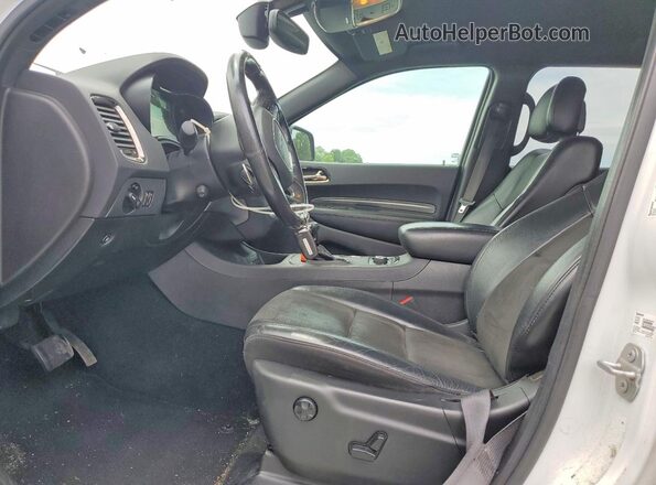 1C4SDJCT7LC142521 2020 DODGE DURANGO Белый Вид салона спереди