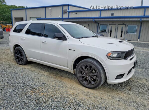 1C4SDJCT7LC142521 2020 DODGE DURANGO Белый Передняя правая четверть