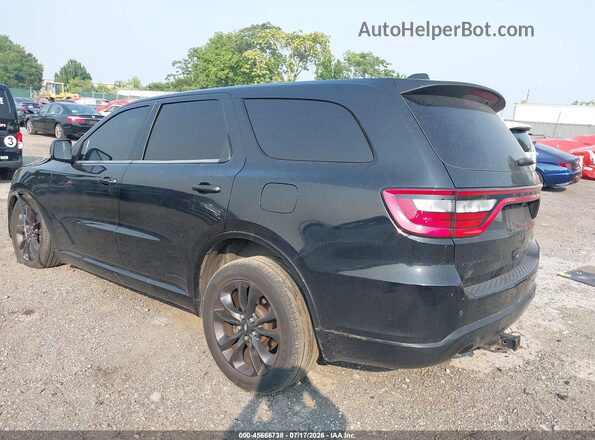1C4SDJCT7NC206351 2022 DODGE DURANGO Black Հետևի ձախ