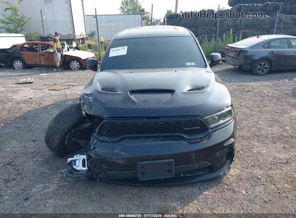 1C4SDJCT7NC206351 2022 DODGE DURANGO Black Առջևի վահանակի տեսք