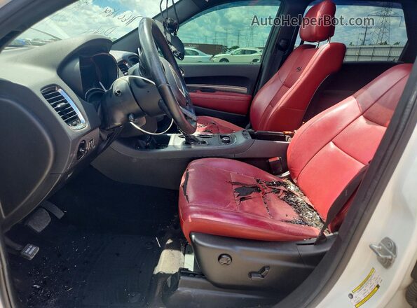 1C4SDJCT8JC205851 2018 DODGE DURANGO White Front interior view
