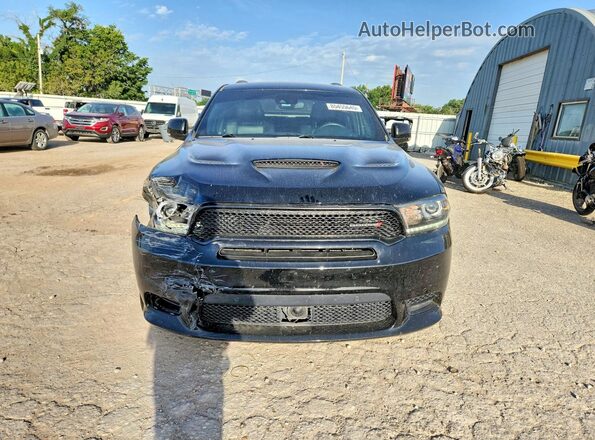 1C4SDJCT8JC371061 2018 DODGE DURANGO Black Вид спереду