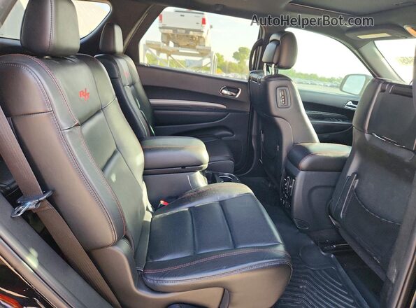 1C4SDJCT8JC371061 2018 DODGE DURANGO Black Вид задньої частини салону