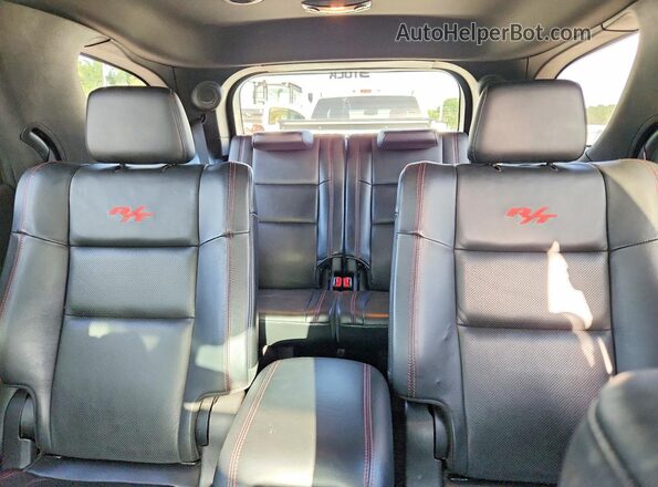 1C4SDJCT8JC371061 2018 DODGE DURANGO Black Вид задніх сидінь