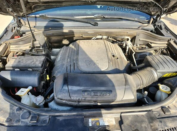 1C4SDJCT8JC371061 2018 DODGE DURANGO Black Вид підкапотного простору