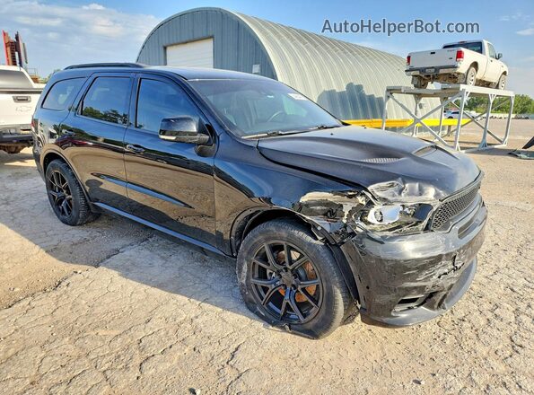 1C4SDJCT8JC371061 2018 DODGE DURANGO Black Передня права чверть