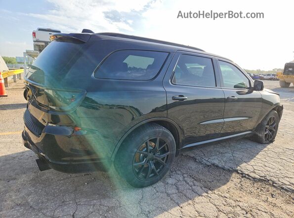 1C4SDJCT8JC371061 2018 DODGE DURANGO Black Задня права чверть